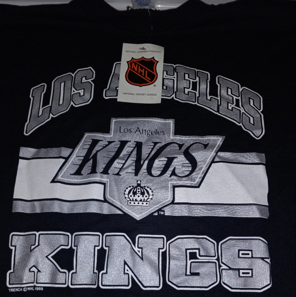 Vintage Los Angeles king nhl hockey tshirt with tags